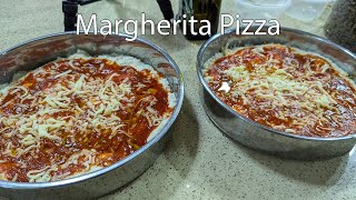 Homemade Margherita Pizza [upl. by Ressan]