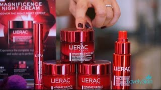 Lierac Paris Magnificence Night Revitalizing GelinBalm  AntiAging Night Cream [upl. by Hum881]