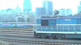 K27 Train from China to North Korea 1 of 2  Beijing  Tianjin  Dandong  Pyongyang [upl. by Ducan171]