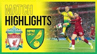 HIGHLIGHTS  Liverpool 41 Norwich City [upl. by Piwowar319]