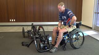 PVA Handcycle Set Up [upl. by Esor]