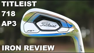 Titleist 718 AP3 Review [upl. by Llerryt]