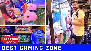 BEST Gaming Zone In Mumbai  Time Zone In Mumbai  Game Vlog  Growels Mall Kandivali Game Zone [upl. by Eisset]