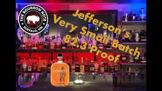 Jefferson’s Very Small Batch Bourbon  A nice low proof bourbon [upl. by Rillings]