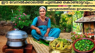 ഈ വേനൽക്കാലത്ത് ചുണ്ടക്ക കൊണ്ടാട്ടവും ഏറുമാടത്തിലെ ഉറക്കവും😌😌 [upl. by Noni]