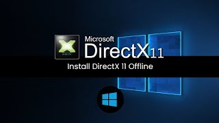 How to Download amp Install DirectX 11  Offline Installer [upl. by Alletneuq]