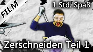 BEST OF Zerschneiden Teil 1  KAANS EXPERIMENTE Deutsch  Compilation  Spiel mit mir [upl. by Atnauq]