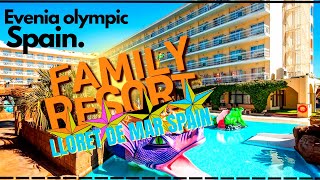 Hotel Tour Evenia Olympic Lloret de Mar  ☆☆☆☆ [upl. by Oizirbaf350]