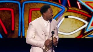 MYLES GARRETT WINS DPOY  FULL SPEECH [upl. by Leumek]