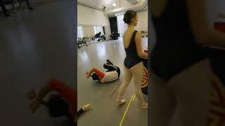 Rehearsals for The Nutcracker balletcompany [upl. by Yoj]