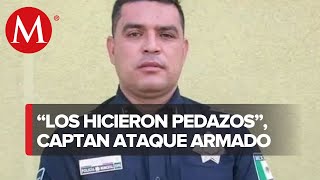 Asesinan a director operativo de la Policía Municipal de Cajeme y a su escolta [upl. by Onitnelav]