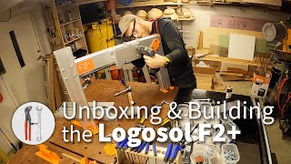 Unboxing and building the Logosol F2 chainsaw mill [upl. by Davidde]