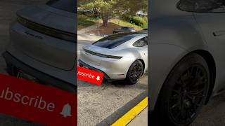 2024 PORSCHE TAYCAN Walkaround 🔥 [upl. by Arsi]