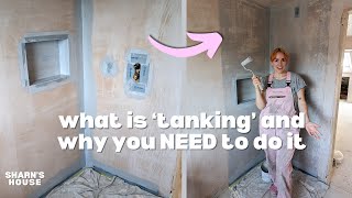 TANKING GUIDE How to tank a shower and waterproof your walls  Sharns House [upl. by Dlanigger]