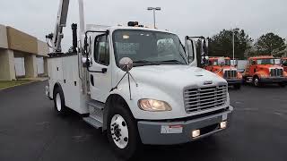 2020 FREIGHTLINER 146K MECHANIC TRUCK WITH CRANE [upl. by Lezirg]