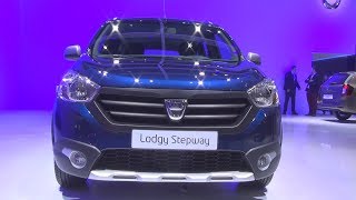 Dacia Lodgy Stepway TCe 115 2017 Exterior and Interior [upl. by Rialcnis]