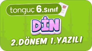 6Sınıf Din 2Dönem 1Yazılıya Hazırlık 📑 2024 [upl. by Yrok150]