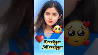 Baazigar O Baazigar ❤️ Shahrukh Khan  Kumar Sanu  Alka Yagnik  90s Songs shorts viral reels [upl. by Chuah360]