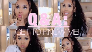 QampA GET TO KNOW ME WITH AALEEYAH PETTY [upl. by Free]