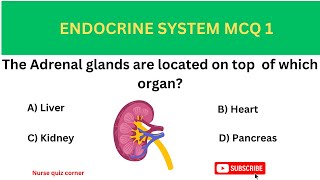 Endocrine System Quiz Test Your Knowledge [upl. by Aihseuqram]