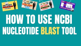 How to use NCBI nucleotide BLAST tool [upl. by Erdnua640]