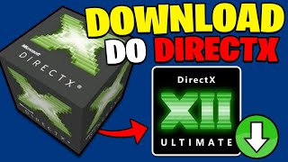 Como Baixar e Instalar DIRECTX 12 no PC PASSO A PASSO COMPLETO [upl. by Htedirem]