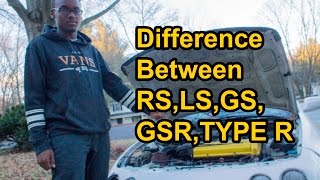 The Difference Between Integra RS LS GS GSR Type R [upl. by Iadrahc]