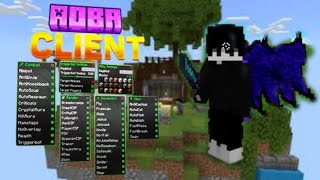 1211 Hack Client AOBA Client  Minecraft Java Edition [upl. by Halet604]