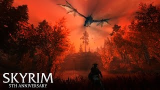 Skyrim Special Edition 4K  Cinematic Experience  5th Anniversary [upl. by Rossner]