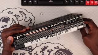 EVGA RTX3070 FTW3 Ultra  Unboxing [upl. by Ycnuahc]