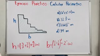 Calcular el perímetro de la siguiente figura [upl. by Rento]