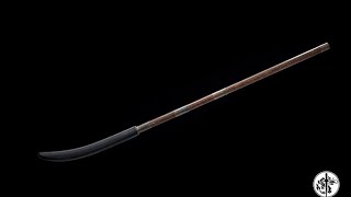 Hand forged Naginata Folding Steel  Kiếm Nhật Giá Rẻ  📞 Liên Hệ  Facebook amp Zalo 0332882474 [upl. by Essej]