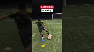 Easy Soccer Dribbling Drill 🔥♨️shorts ytshort shortfeed football soccer dribbling [upl. by Henn]