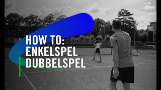 HOWTO 02  ENKELSPEL EN DUBBELSPEL [upl. by Odnumde]