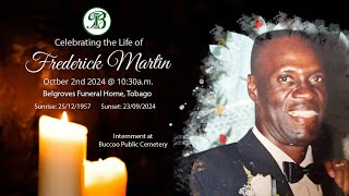 Celebrating The Life of Frederick Martin [upl. by Nnaik518]