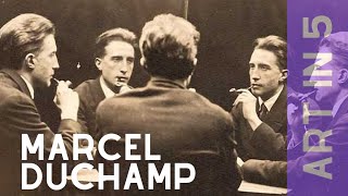 FrenchAmerican artist Marcel Duchamp [upl. by Acihsay]