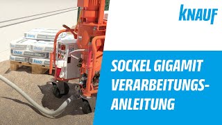 Knauf Sockel Gigamit [upl. by Treacy]