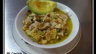 GARBANZOS CON MONDONGO  CALLOS  Mi Cocina [upl. by Aicilehp]