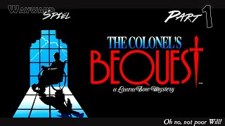 Lets Play The Colonels Bequest  Part 1 [upl. by Alletsirhc]