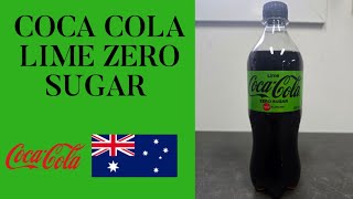 TIN CAN TUESDAY 2024 BOTTLE 14 CocaCola Lime Zero Sugar Australia [upl. by Xanthe]