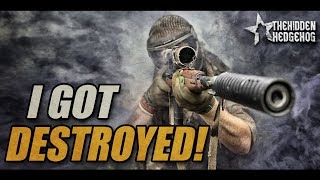 I GOT DESTROYED Paintball sniper wrecked [upl. by Nyar]