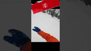 Snowboarding freestyle in thick powder powder austria snow [upl. by Atims]