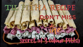 HOW TO MAKE TIL PITHA  TIL PITHA RECIPE  ASSAMESE BIHU PITHA  PITHA  RICE PITHA  MUR PAKGHOR [upl. by Deb]