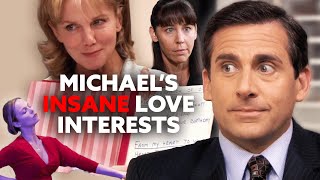 michael scotts love interests but they get increasingly deranged  The Office US  Comedy Bites [upl. by Lib]