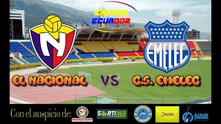 🛑 EN VIVO  PARTIDO EL NACIONAL VS EMELEC  FECHA 3  LIGAPRO  Formato AUDIO [upl. by Tigges]