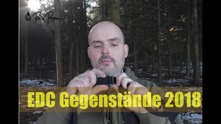 meine EDC Gegenstände 2018 [upl. by Galitea]