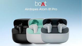 Boat atom 81 pro unboxing [upl. by Reeve141]