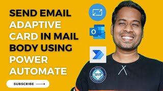 Send Email with Adaptive card in mail body with actionable Buttons using Power Automate [upl. by Tito]