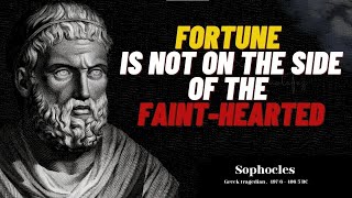 Sophocles Quotes best quotes From The Ancient Greek Tragedian [upl. by Abercromby833]