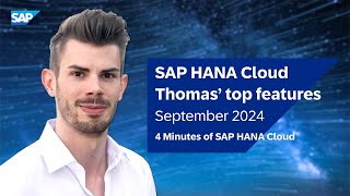 Check Whats New SAP HANA Cloud Q3 2024 Release  Top New Features [upl. by Feodore]